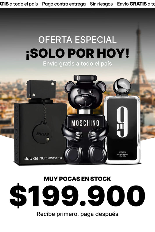 Combo 9pm, Nuit, Moschino